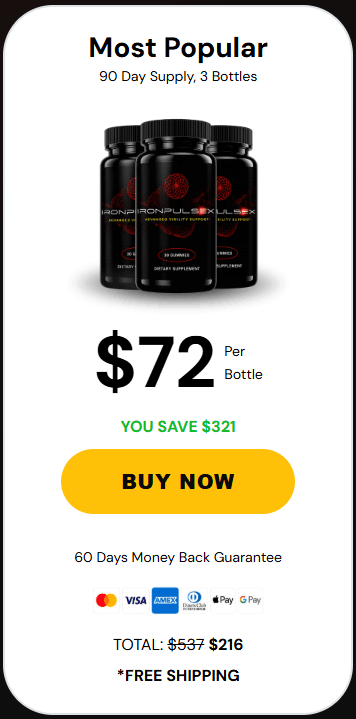 Buy IronPulseX 3 Bottle